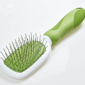 Pet Brush  - Green and White